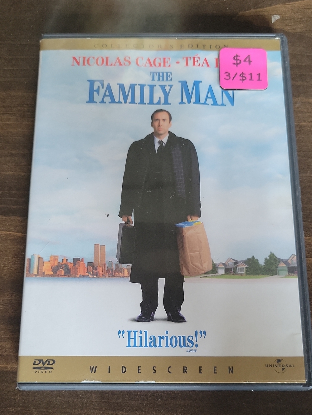 Universal The Family Man DVD - White, Blue, Gold